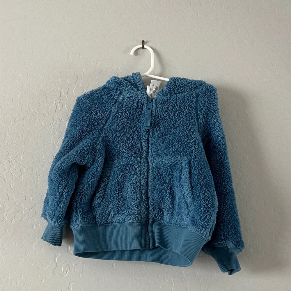 Hanna Andersson Teal Fleece Jacket - Picture 1 of 3
